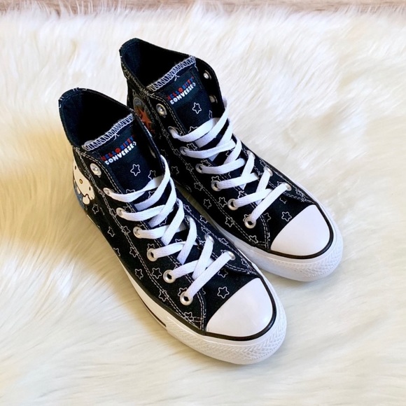 Converse X Hello Kitty Ctas Hi Top Sneakers - Picture 5 of 7